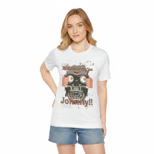 Skull Graphic Unisex Cotton T-Shirt r8
