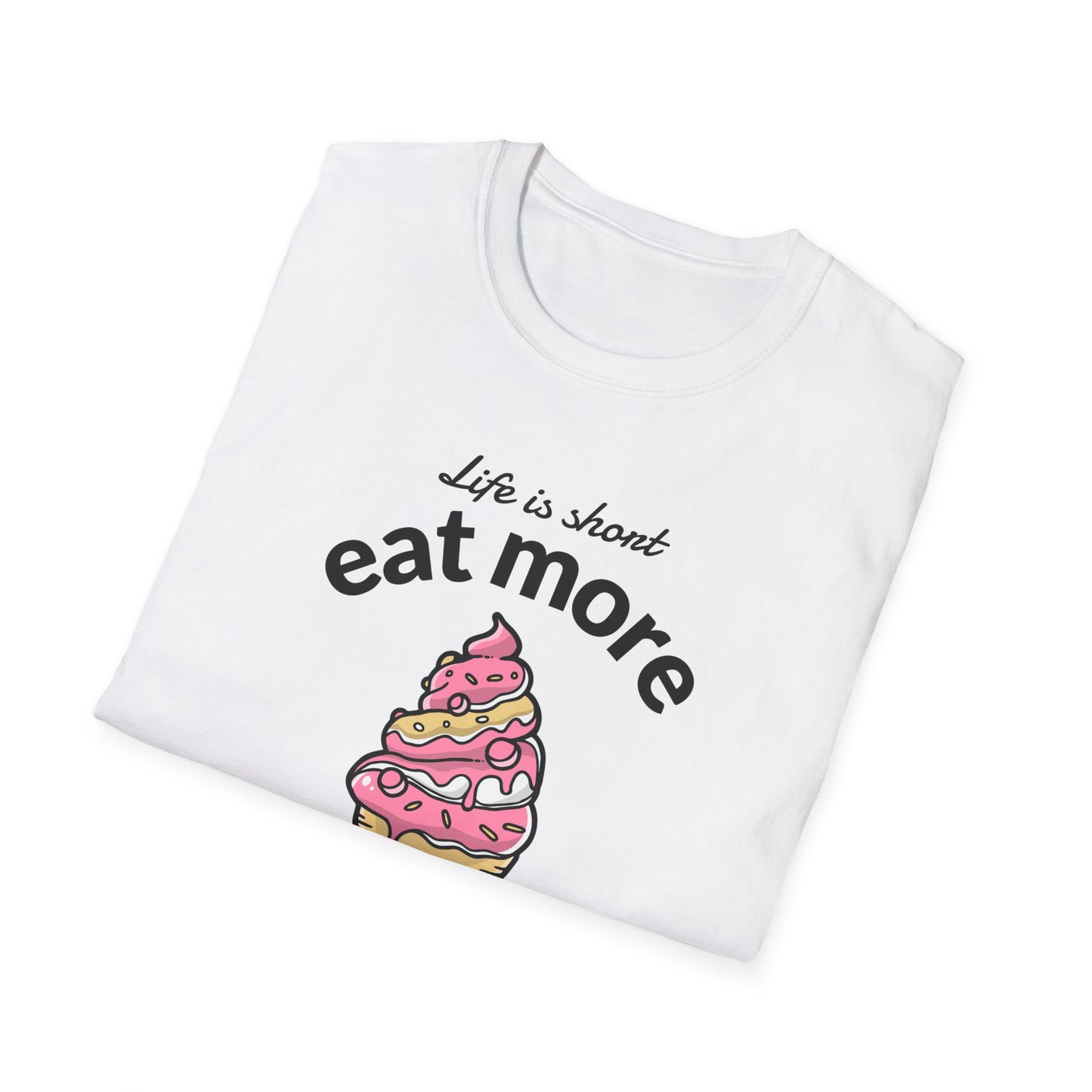 Food Tees, Funny Food T Shirts, Funny T Shirts, Shirt with Food, Junk Food Tees, Shirt with Ice Cream, Ice Cream T-Shirt