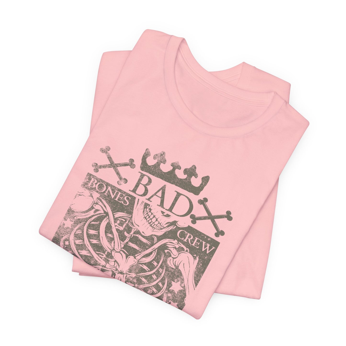 Skeleton Ribcage Tee Bones Crew Graphic Shirt A-10