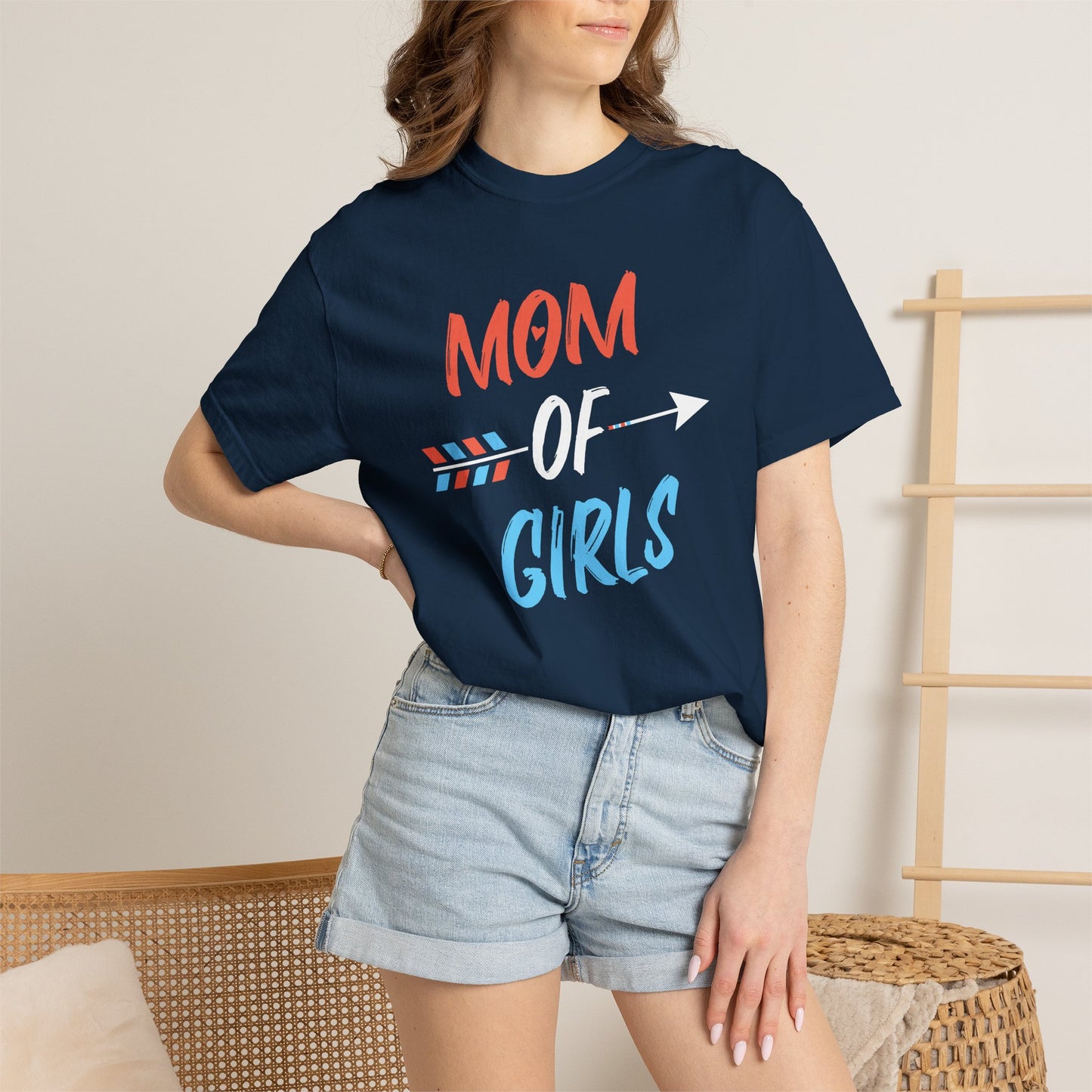 Mom T-shirt Mother's Day Mama Tee Unisex Comfort Colors Garment-Dyed Cotton h17