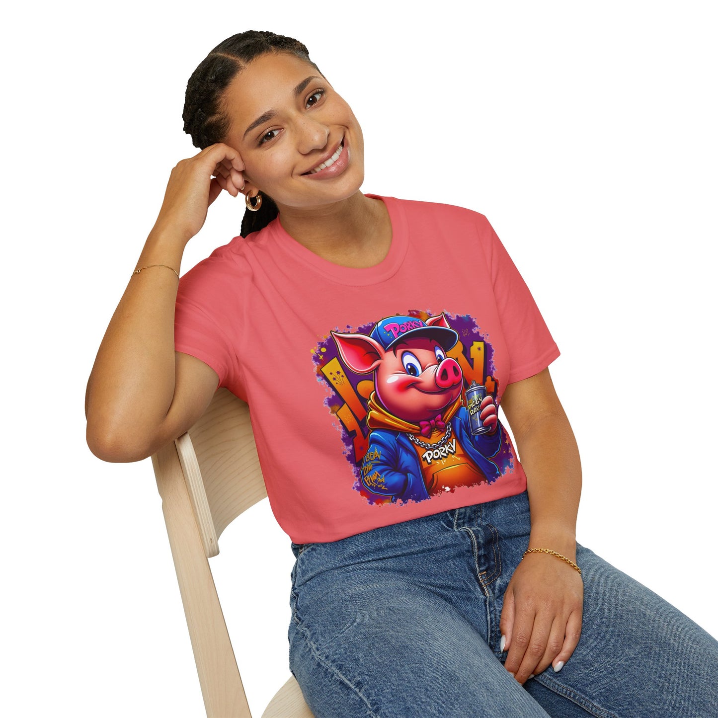 Cartoon T Shirt, Animation Shirt, Funny Animals Tee Shirt