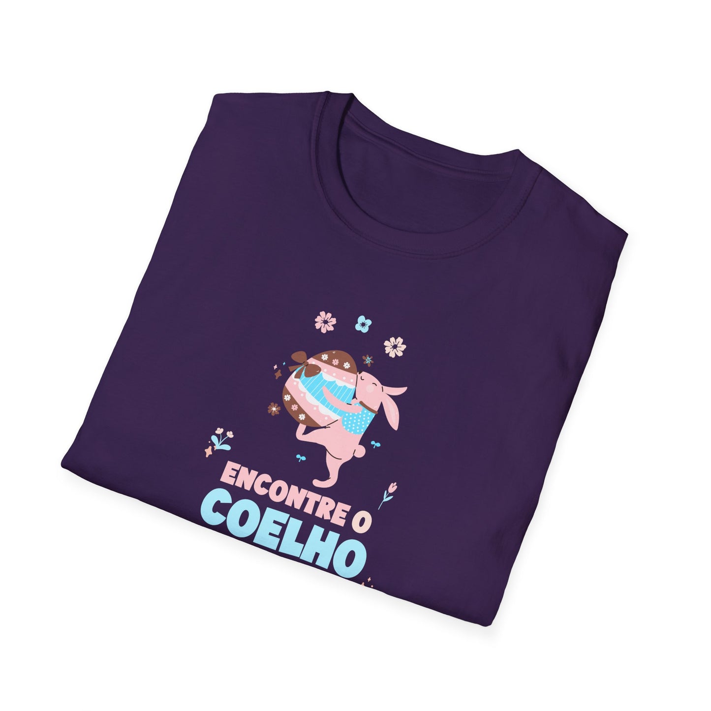 Easter Bunny T-Shirt, Tee Shirt with Easter Signature, T Shirt with Easter Prints, Tee Shirt with Easter Design - 16