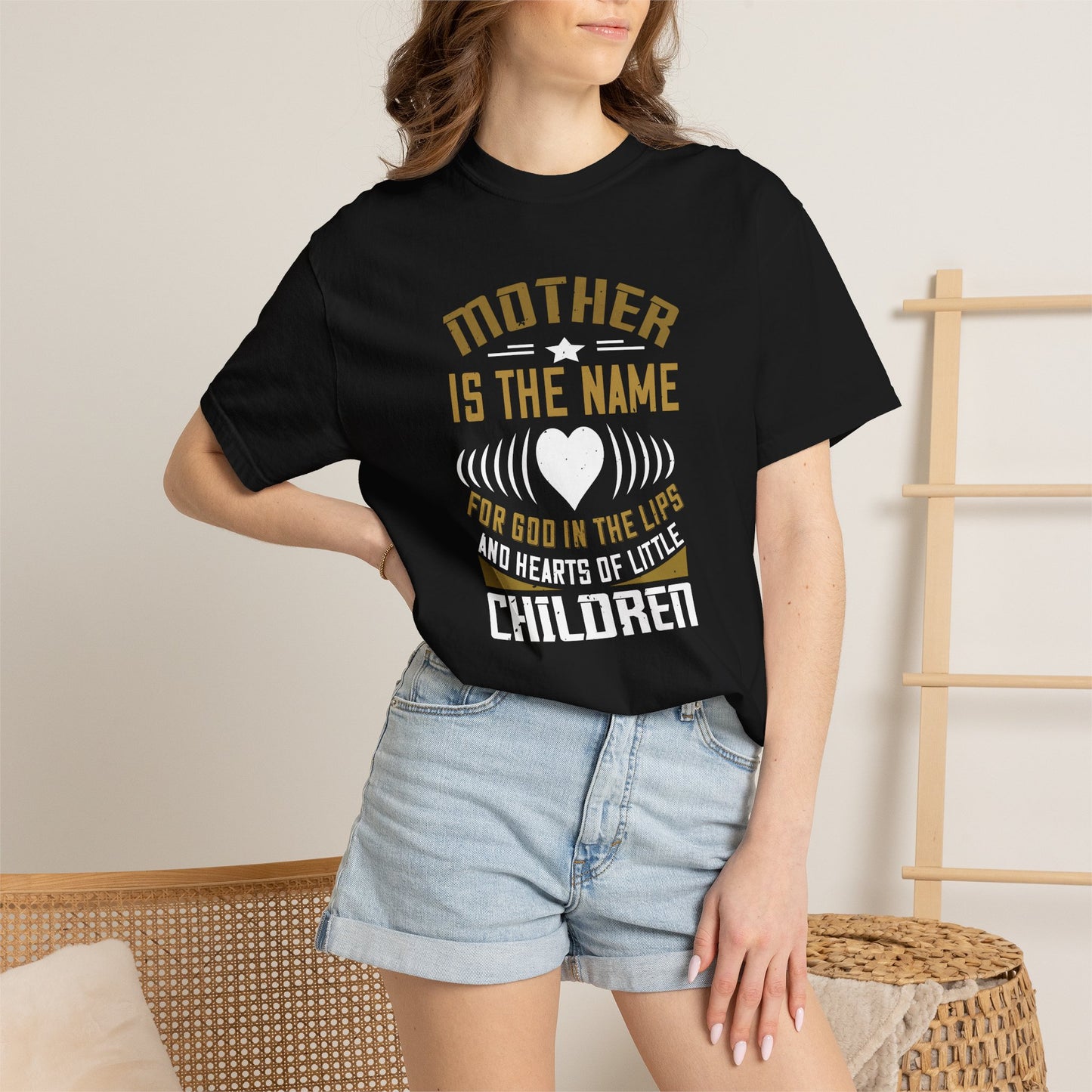 Mom T-shirt Mother Day Mama Tee Unisex Comfort Colors Garment-Dyed Cotton h83