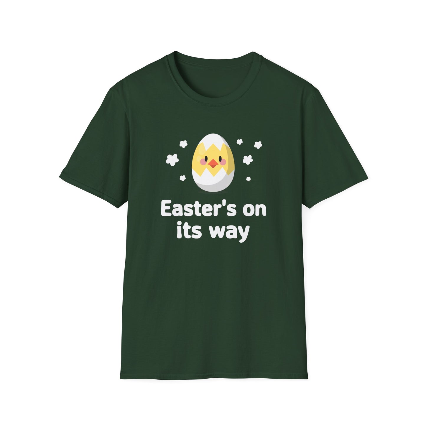 Easter Day T-Shirt, Tee Shirt with Easter Signature, T Shirt with Easter Prints, Tee Shirt with Easter Design - 1