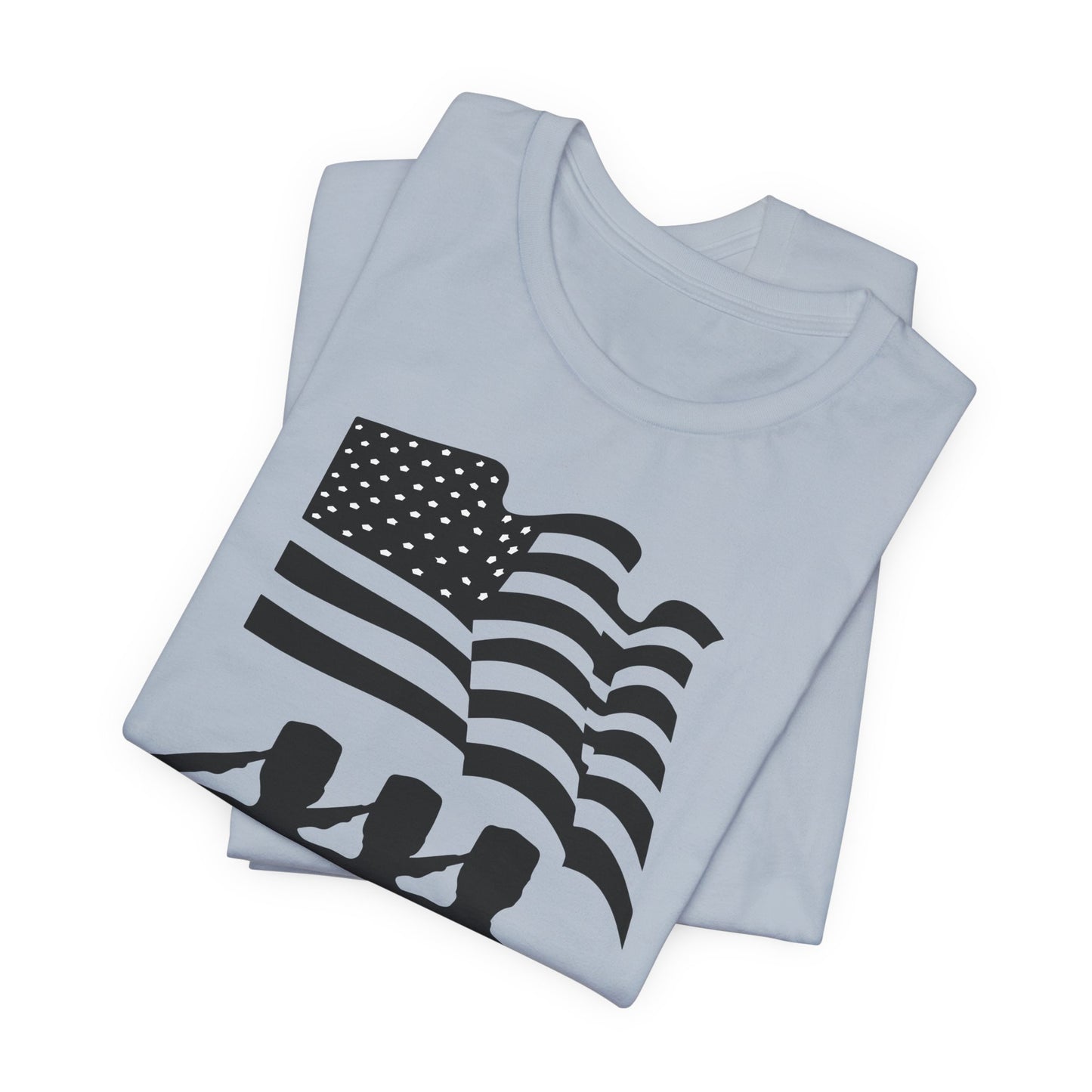Happy Veterans Day saluting soldiers T-Shirt Patriotic American flag Unisex Cotton v51