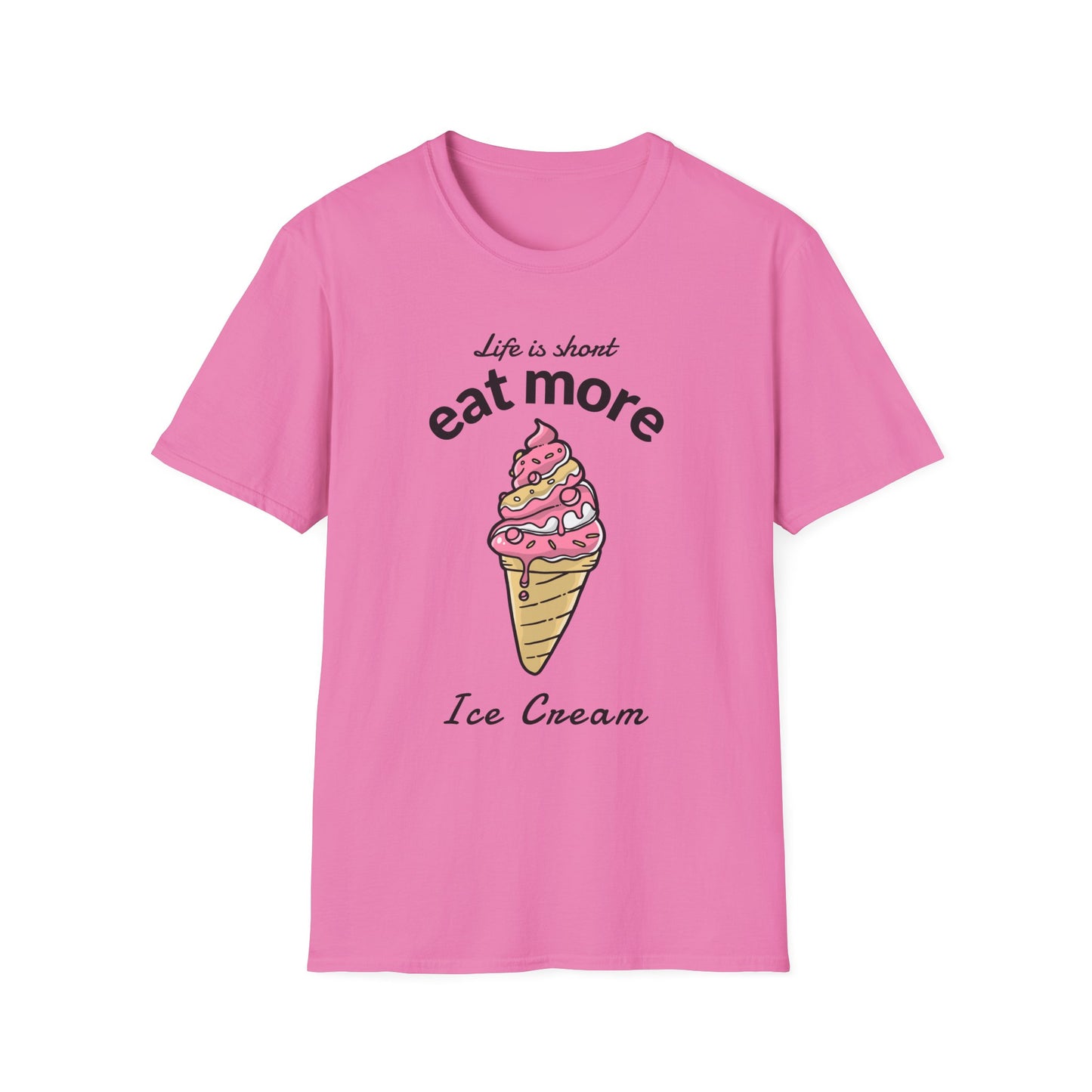 Food Tees, Funny Food T Shirts, Funny T Shirts, Shirt with Food, Junk Food Tees, Shirt with Ice Cream, Ice Cream T-Shirt