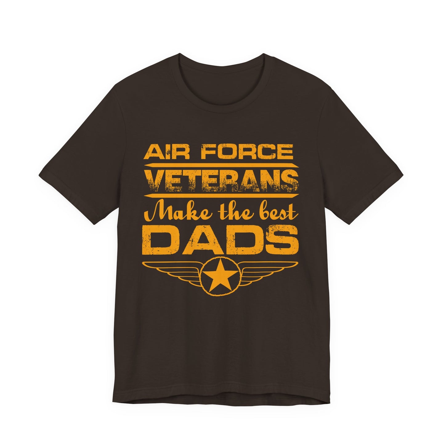 Air Force Veterans Make the Best Dads T-Shirt Military Dad Unisex Cotton Tee v48