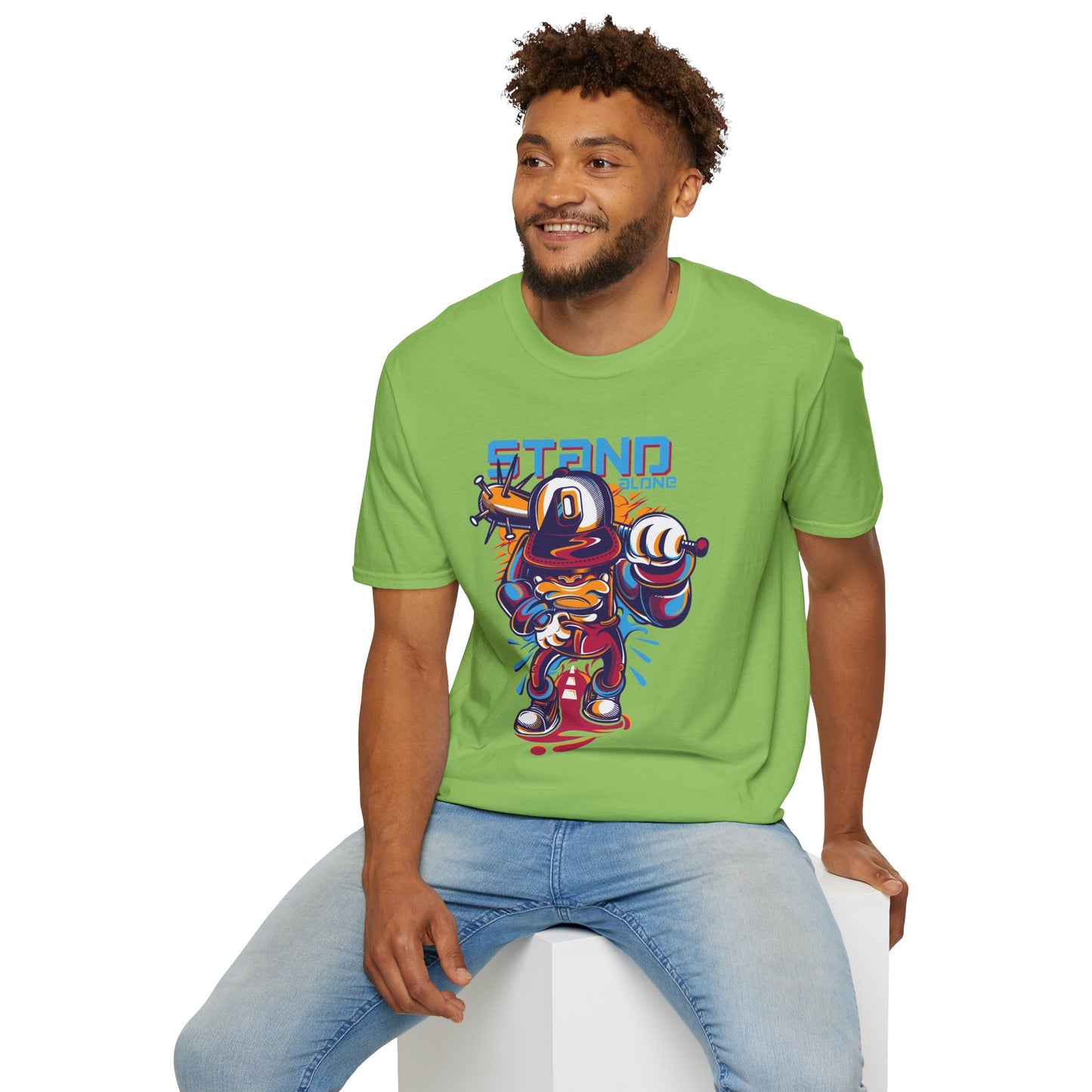 Cartoon T Shirt, Animation Design Shirt, Art Design T-Shirt, T Shirt with Graphic Design 119