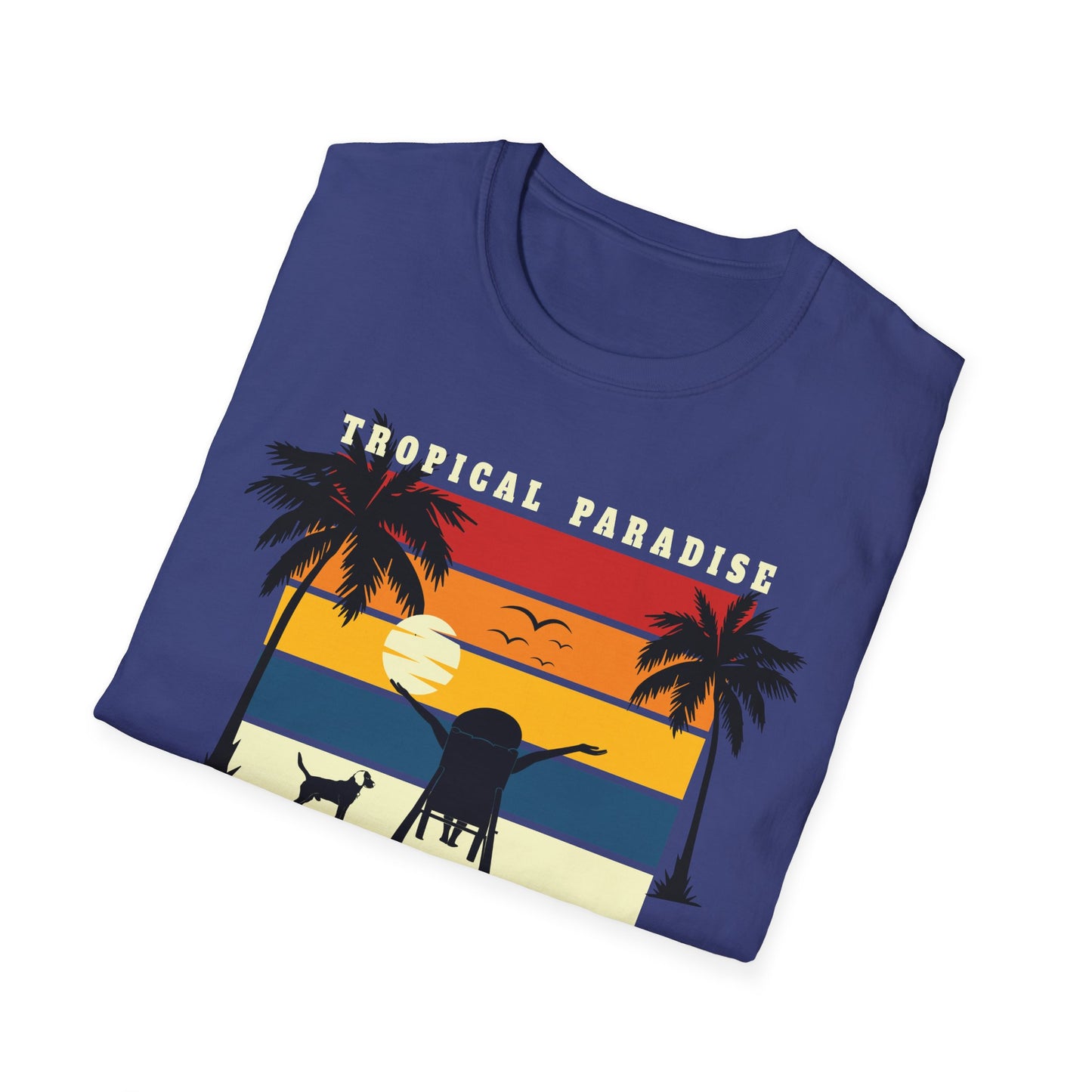 Summer T-Shirt, Summer Design Shirts, Art Tee Shirt with Summer Design - 3