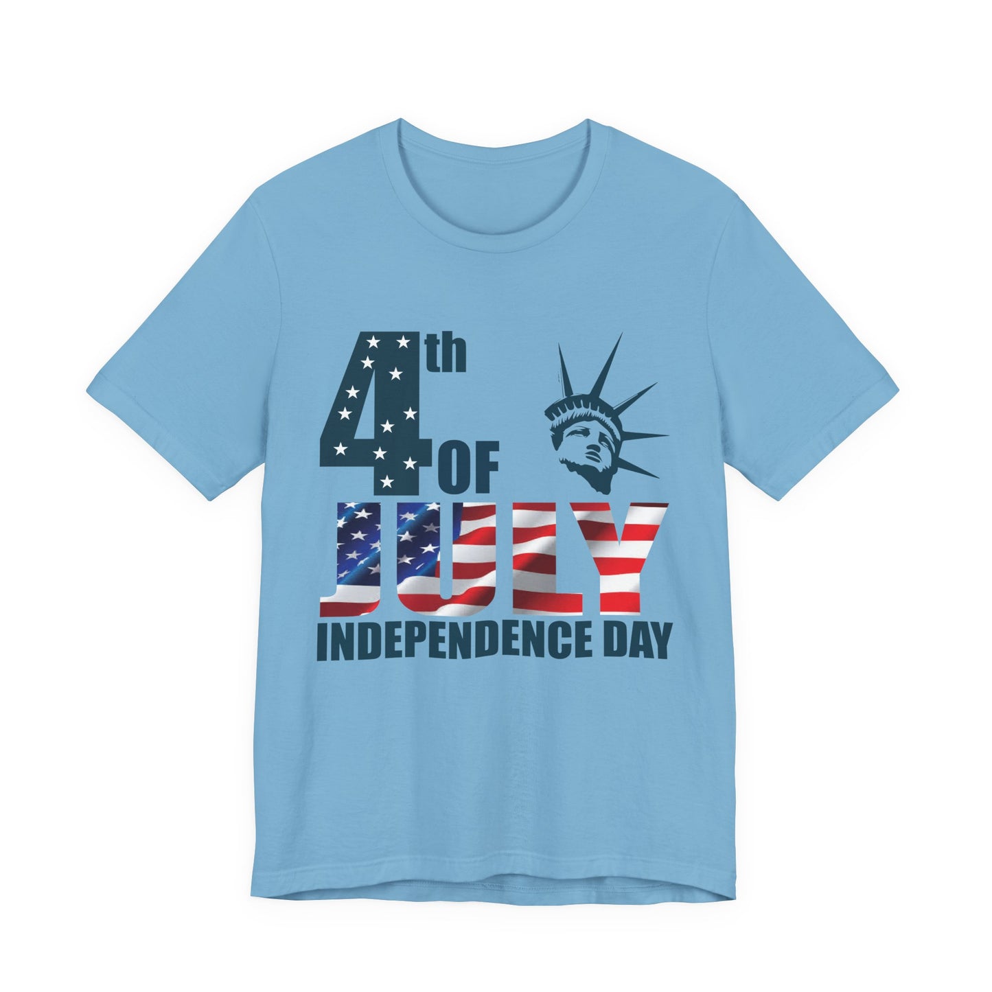 Independence Day Graphic Unisex Cotton T-Shirt 026