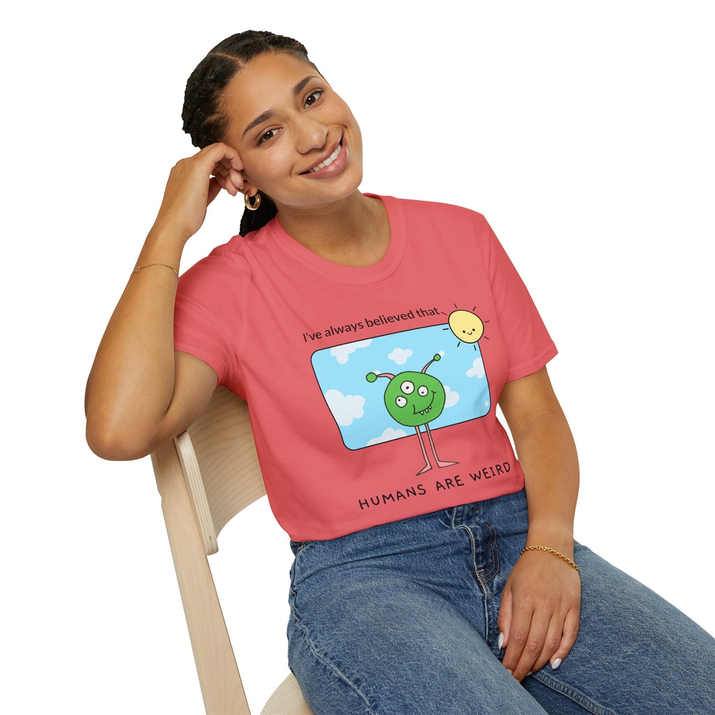 Funny T Shirts, UFO Tees, Funny Aliens Shirt