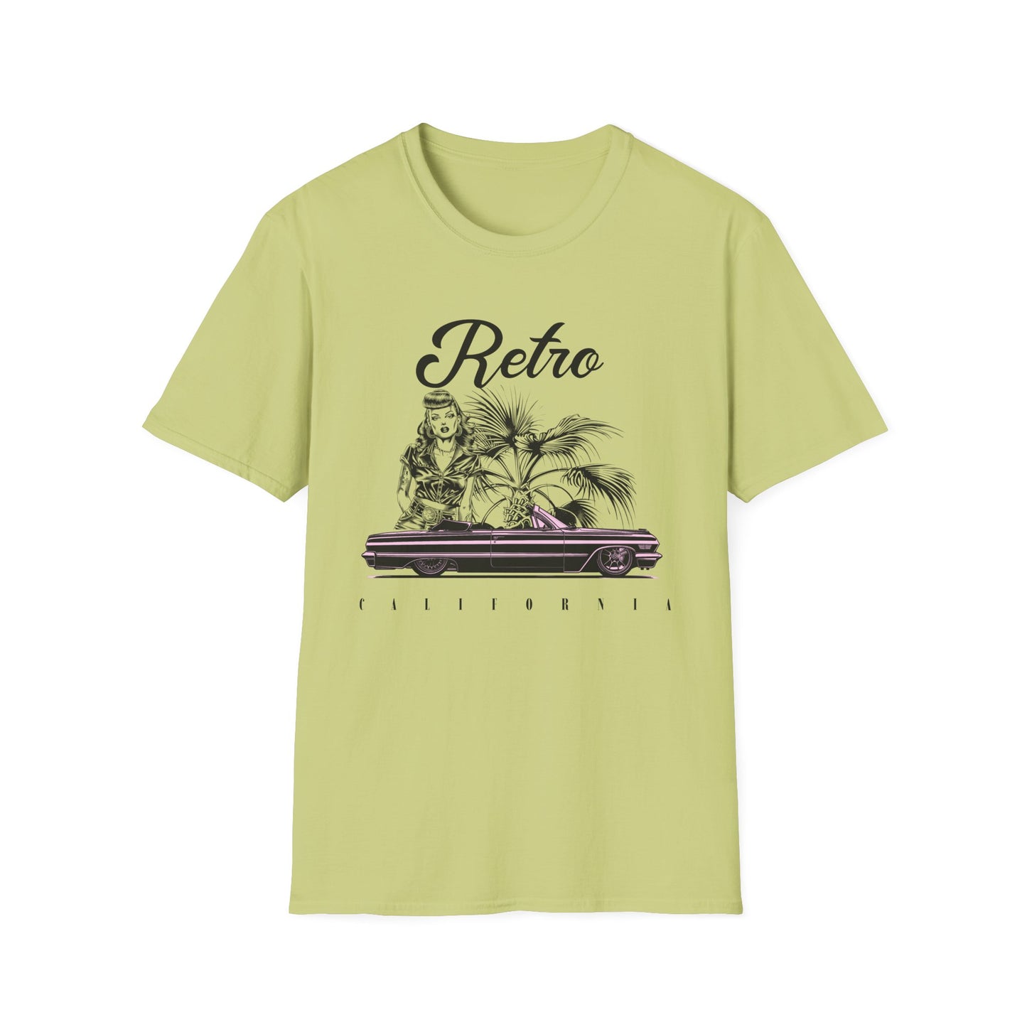 Retro T Shirt, Retro Design Shirt, Retro Art Tee Shirt, T-shirt with Retro Style