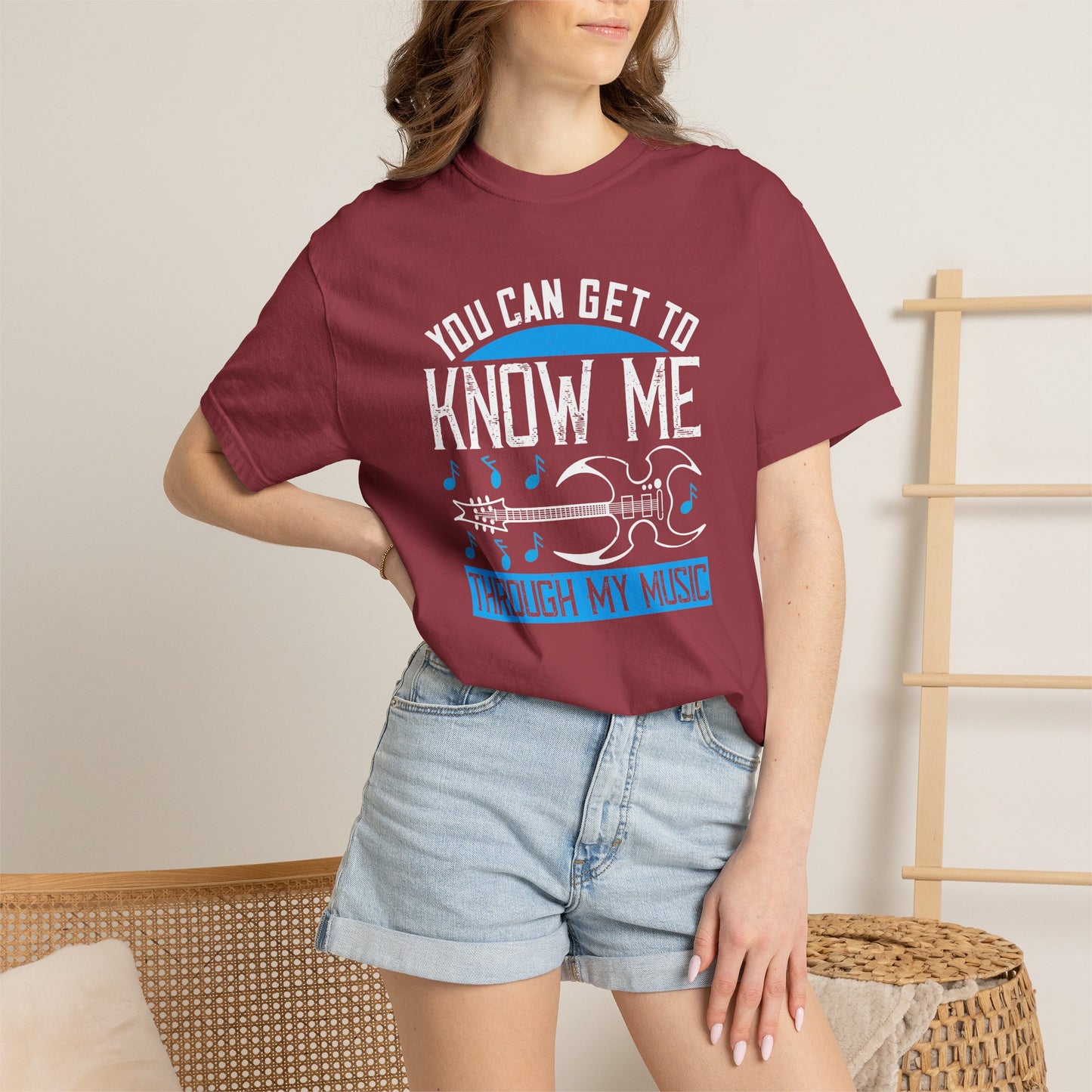 Music Graphic Design Unisex Cotton T-shirt m1
