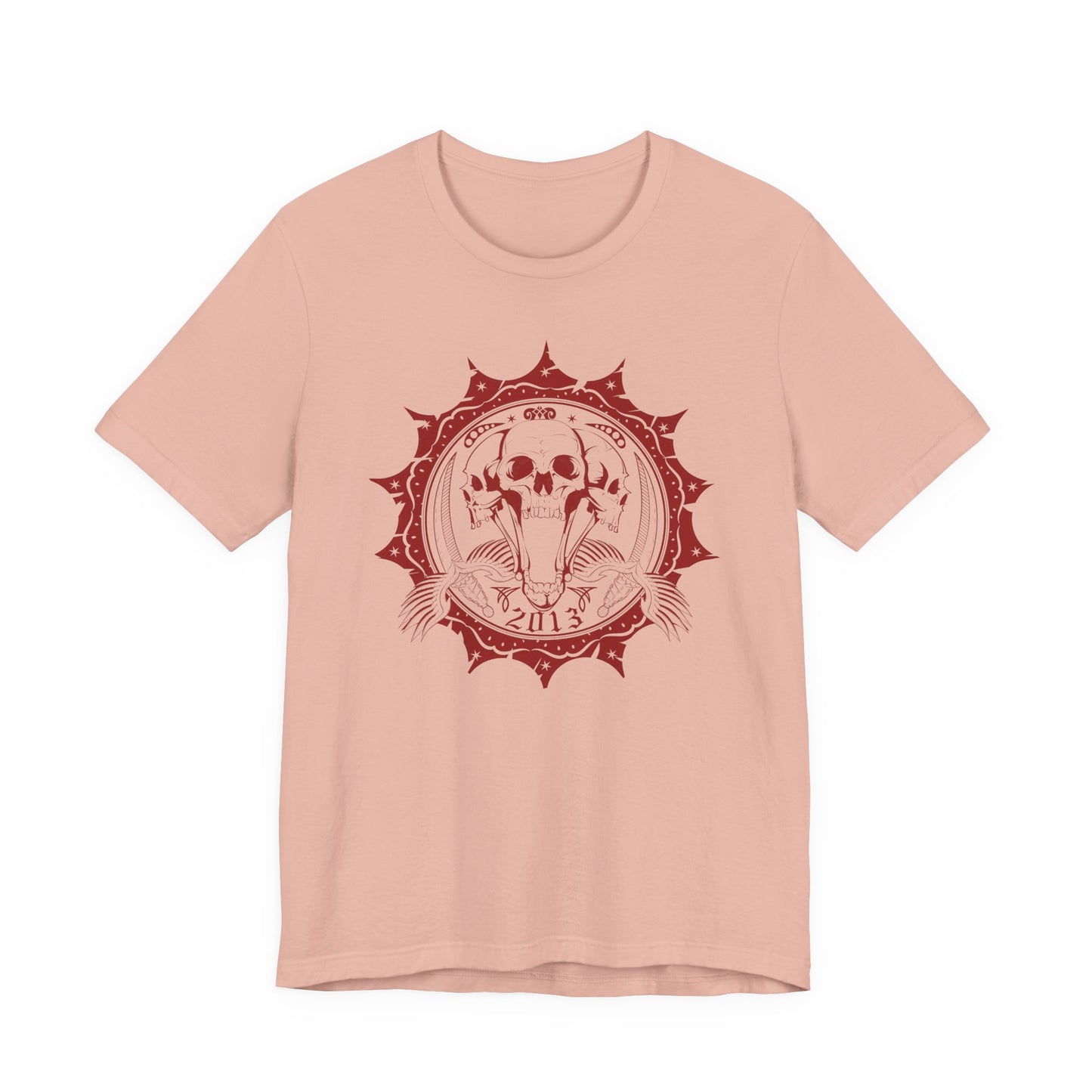 Skull Elephant Mandala Tee Boho Skull Graphic Shirt Art-51