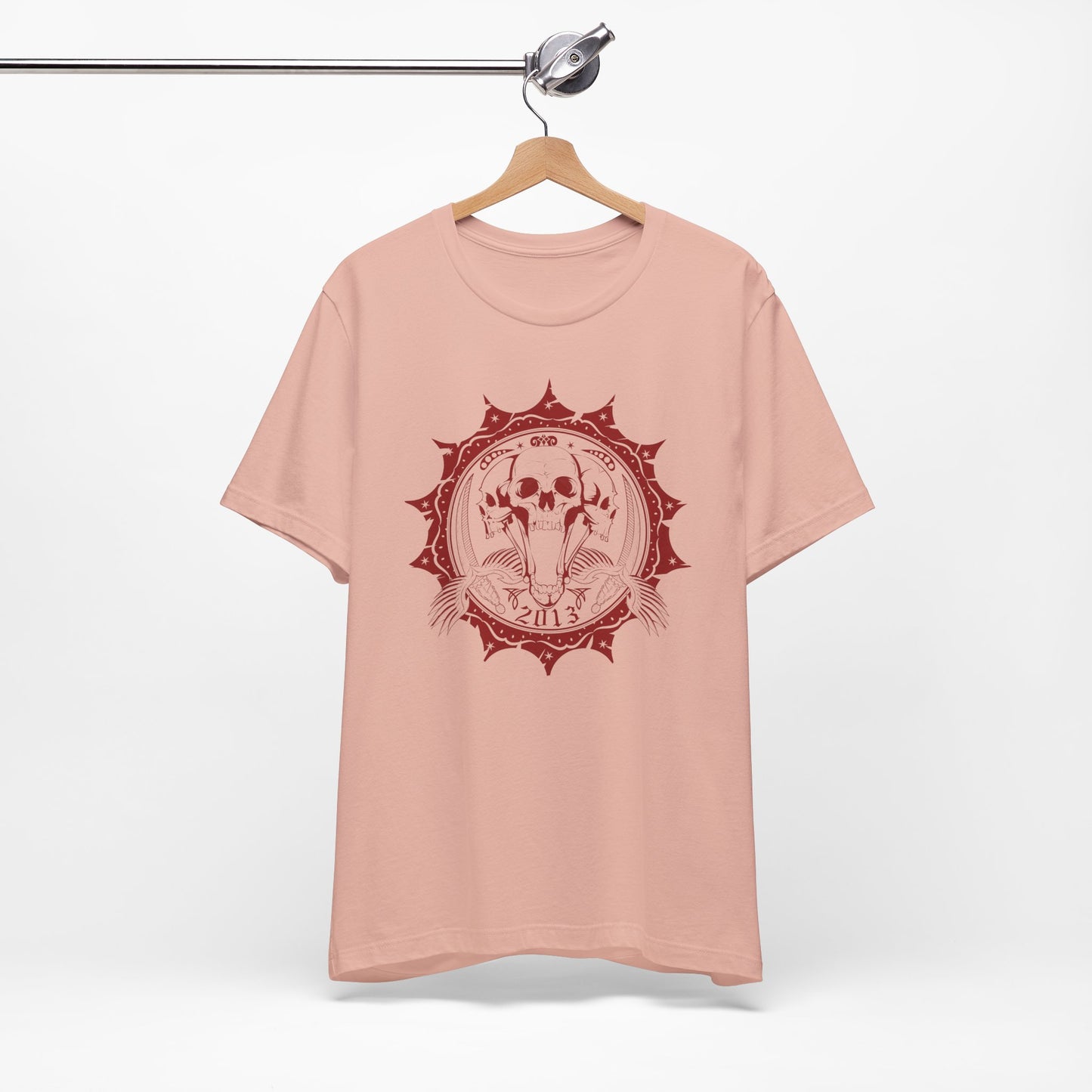 Skull Elephant Mandala Tee Boho Skull Graphic Shirt Art-51