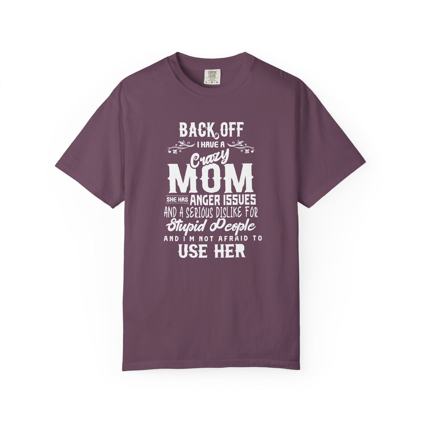 Mom T-shirt Mother's Day Mama Tee Unisex Comfort Colors Garment-Dyed Cotton h34