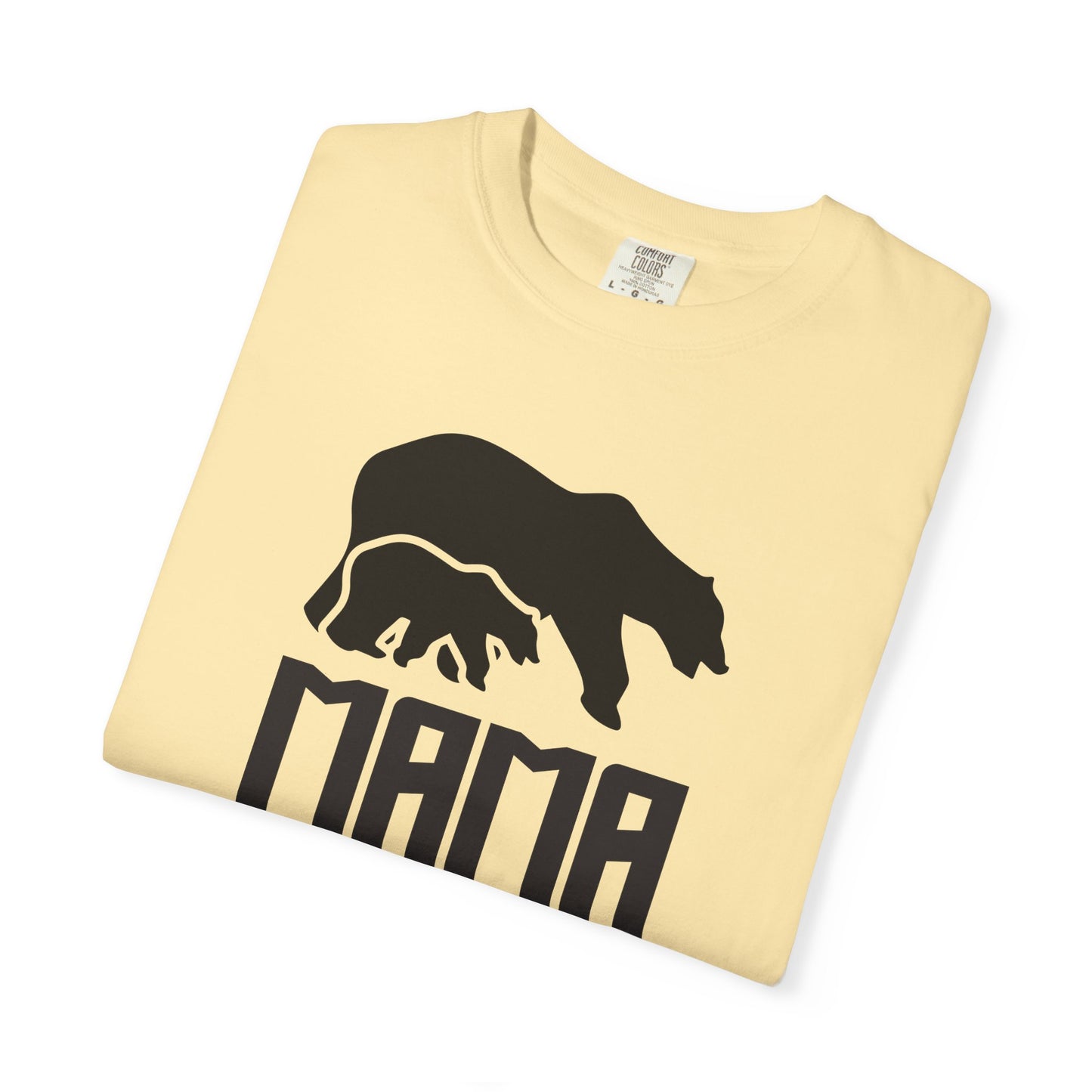 Mama Bear Mom T-shirt Mother's Day Mama Tee Unisex Comfort Colors Garment-Dyed Cotton h12