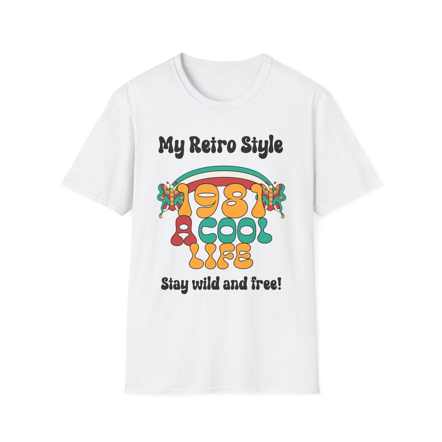 Retro T Shirt, Retro Design Shirt, Retro Art Tee Shirt, T-shirt with Retro Style