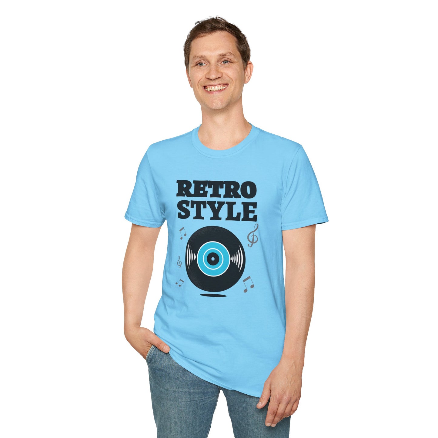 Retro T Shirt, Retro Design Shirt, Retro Art Tee Shirt, T-shirt with Retro Style