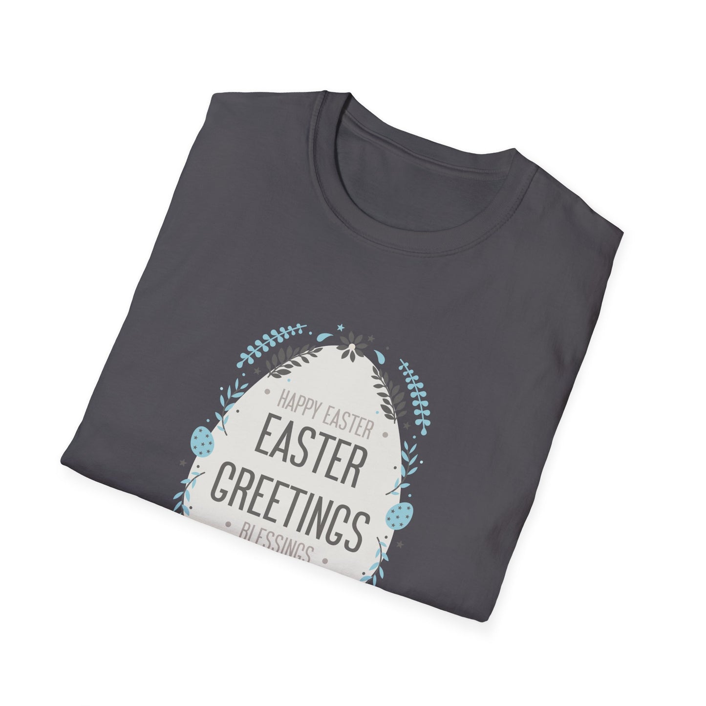 Easter Day T-Shirt, Tee Shirt with Easter Signature, T Shirt with Easter Prints, Tee Shirt with Easter Design - 5
