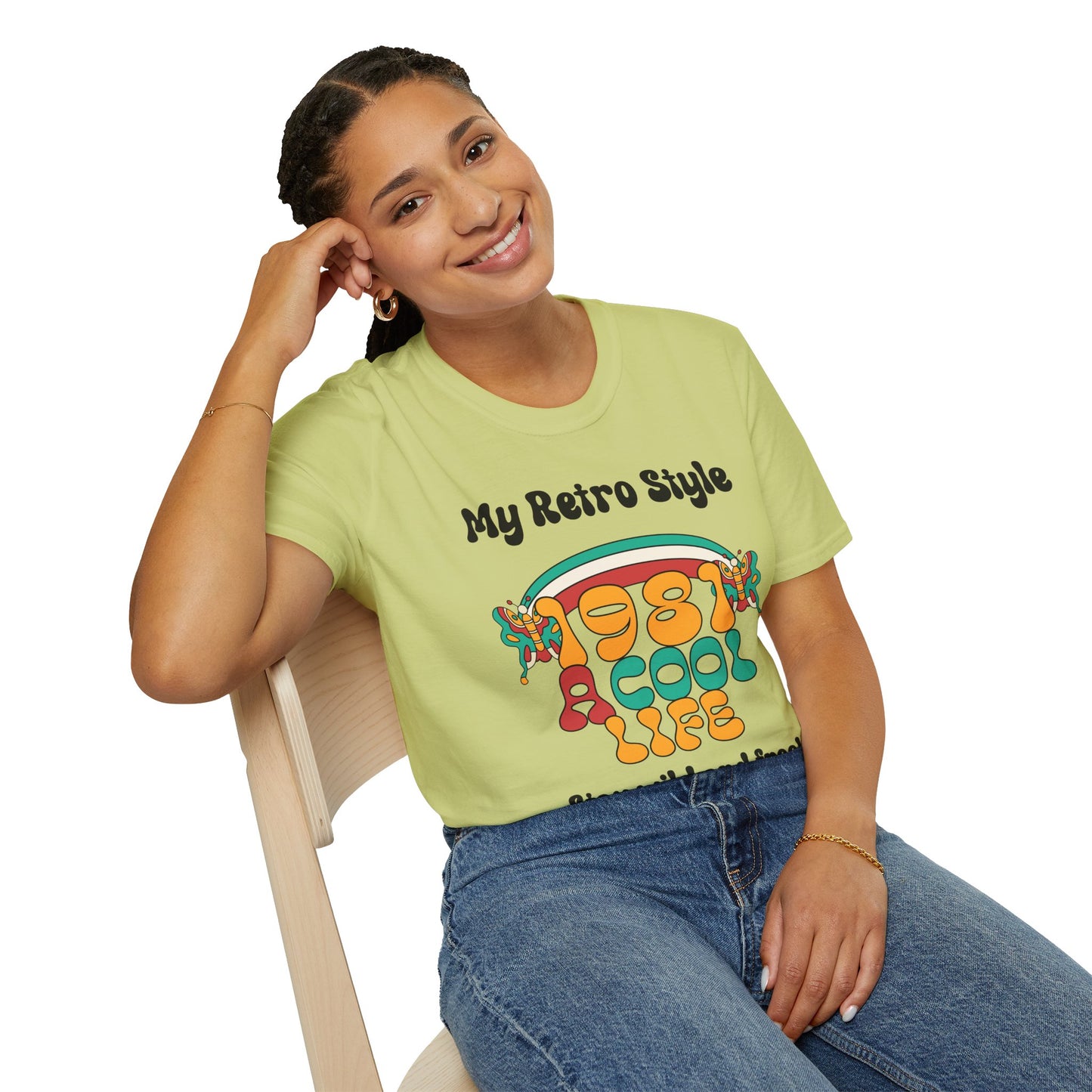 Retro T Shirt, Retro Design Shirt, Retro Art Tee Shirt, T-shirt with Retro Style