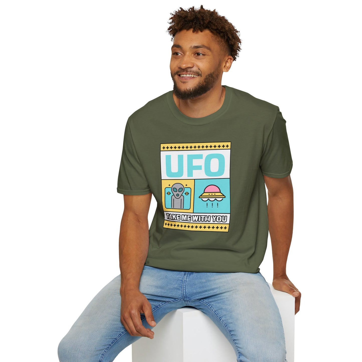 Funny T Shirts, UFO Tees, Funny Aliens Shirt - 27