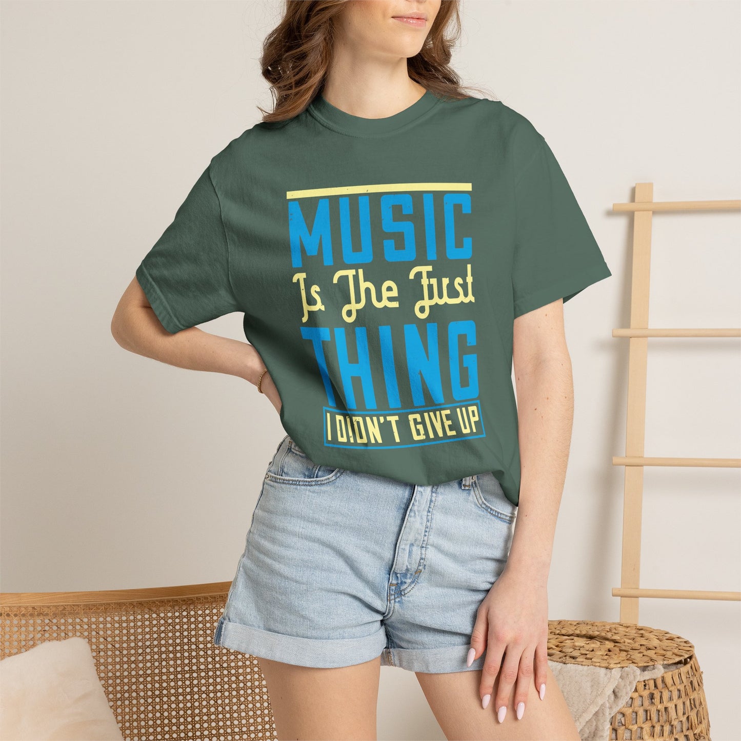 Music Graphic Design Unisex Cotton T-shirt m32