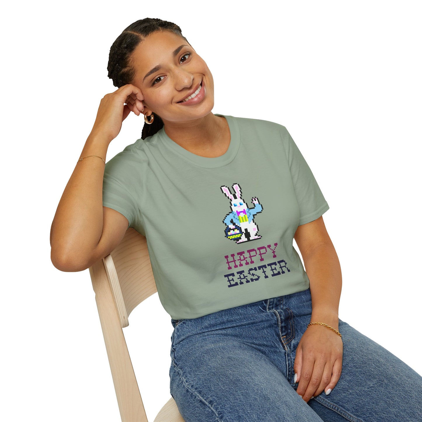 Funny Easter T-Shirt, Tee Shirt with Easter Signature, T Shirt with Easter Prints, Tee Shirt with Easter Design - 20