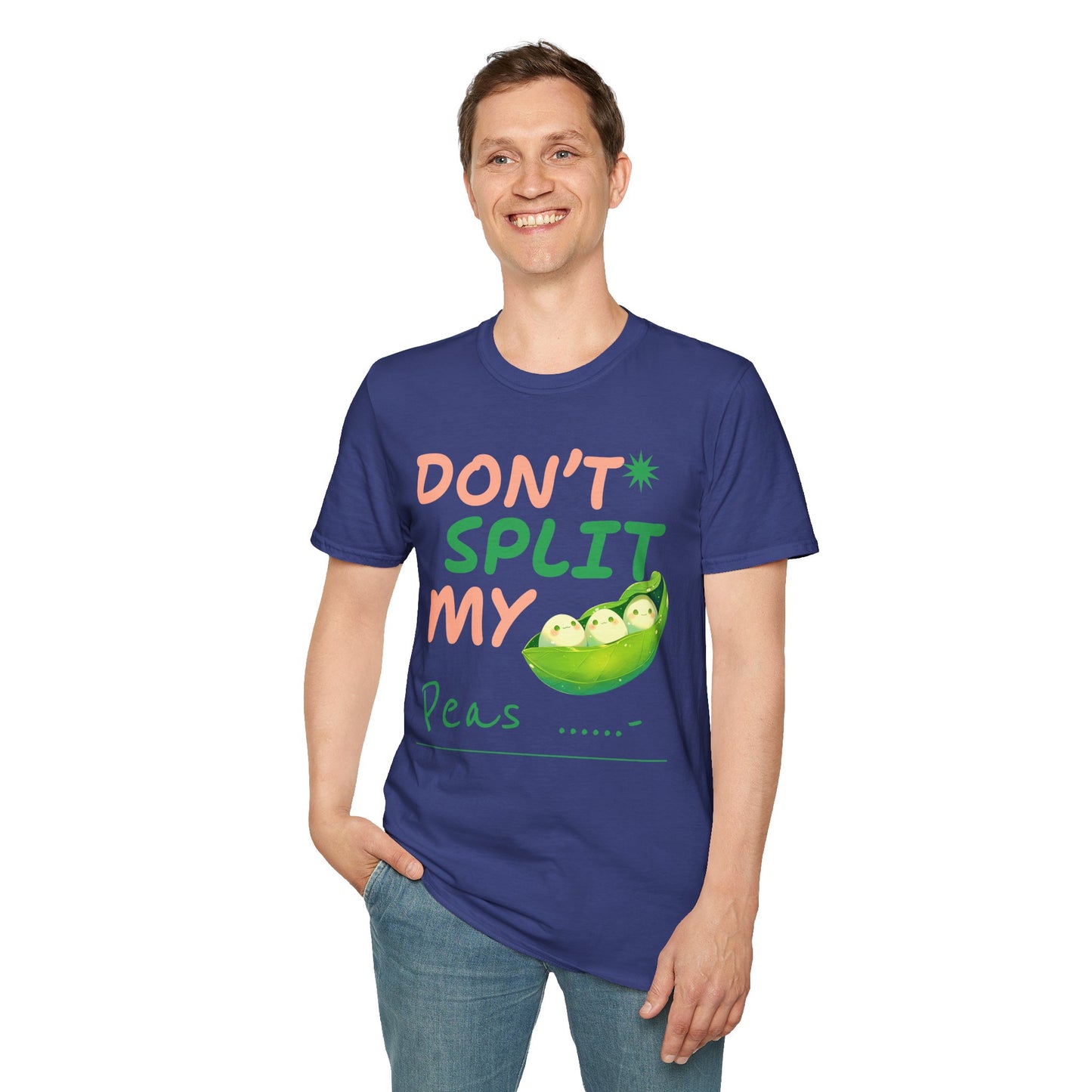 Food Tees, Funny Food T Shirts, Funny T Shirts, Shirt with Vegetables, Shirt with Peas