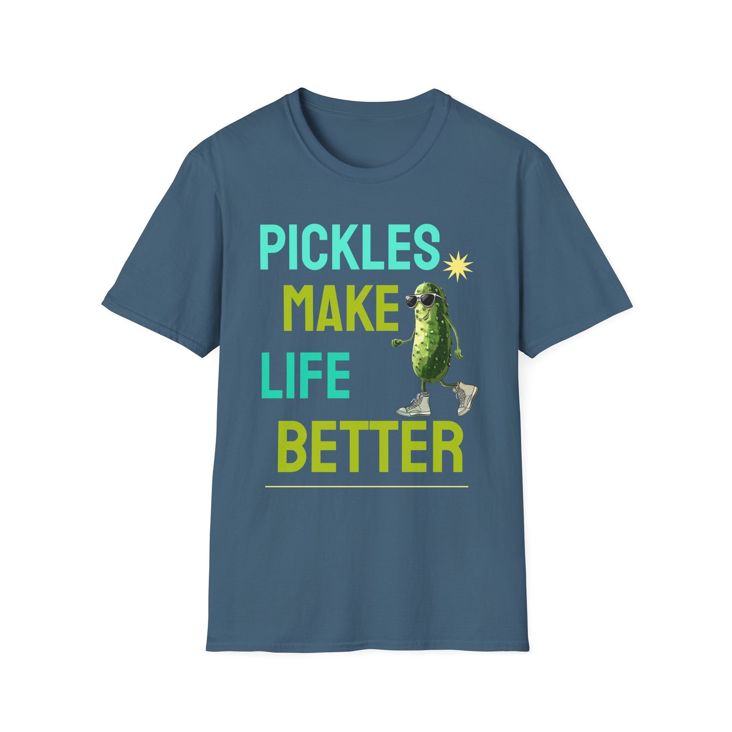 Food Tees, Funny Food T Shirts, Funny T Shirts, Shirt with Vegetables, Shirt with Pickle