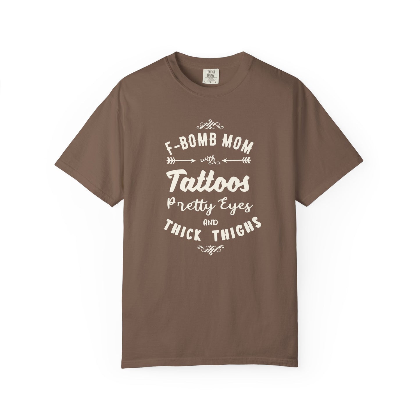 Mom T-shirt Mother's Day Mama Tee Unisex Comfort Colors Garment-Dyed Cotton h37