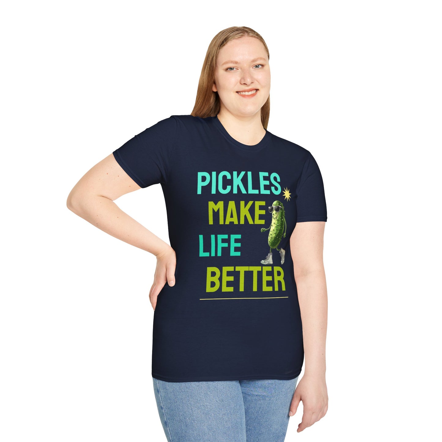 Food Tees, Funny Food T Shirts, Funny T Shirts, Shirt with Vegetables, Shirt with Pickle