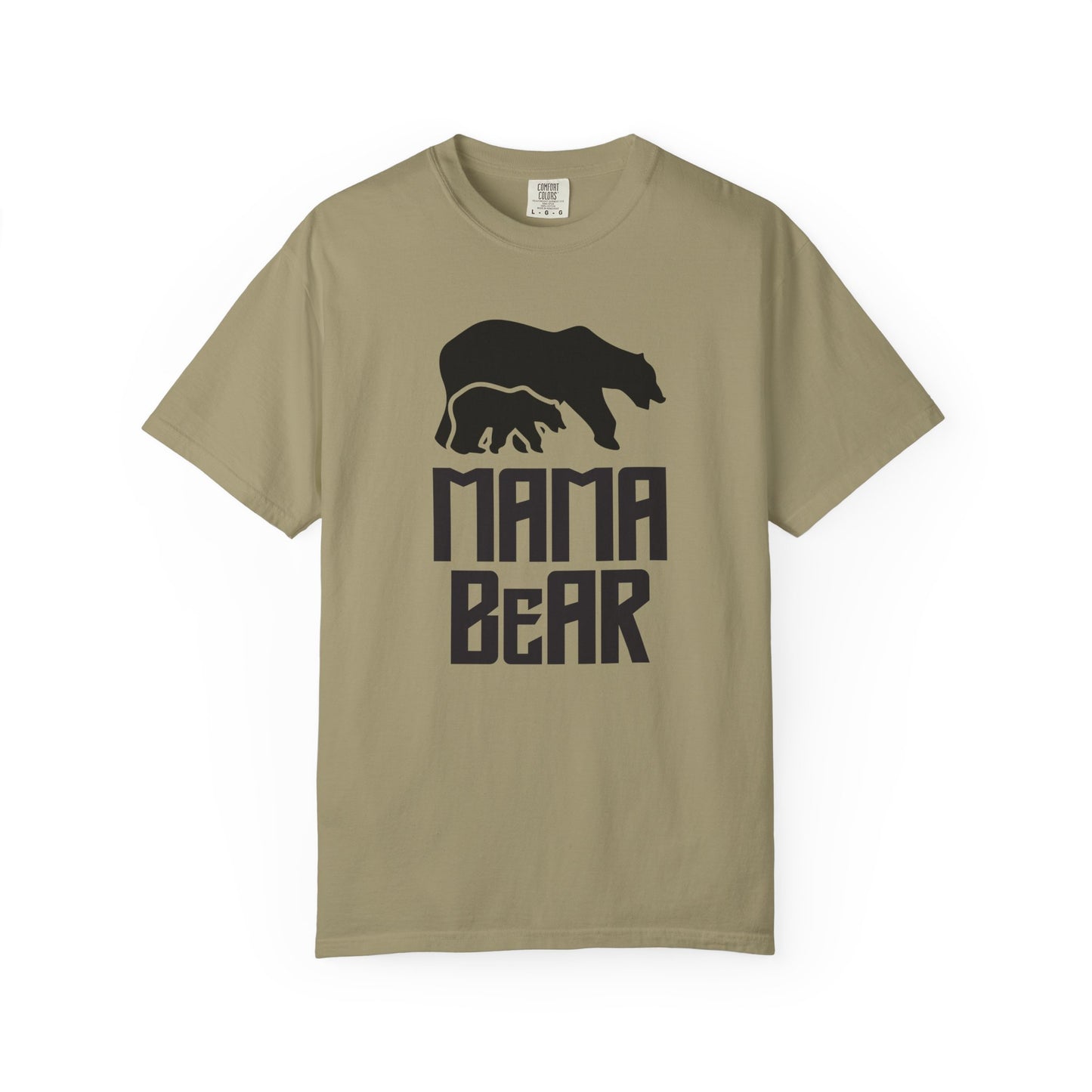 Mama Bear Mom T-shirt Mother's Day Mama Tee Unisex Comfort Colors Garment-Dyed Cotton h12