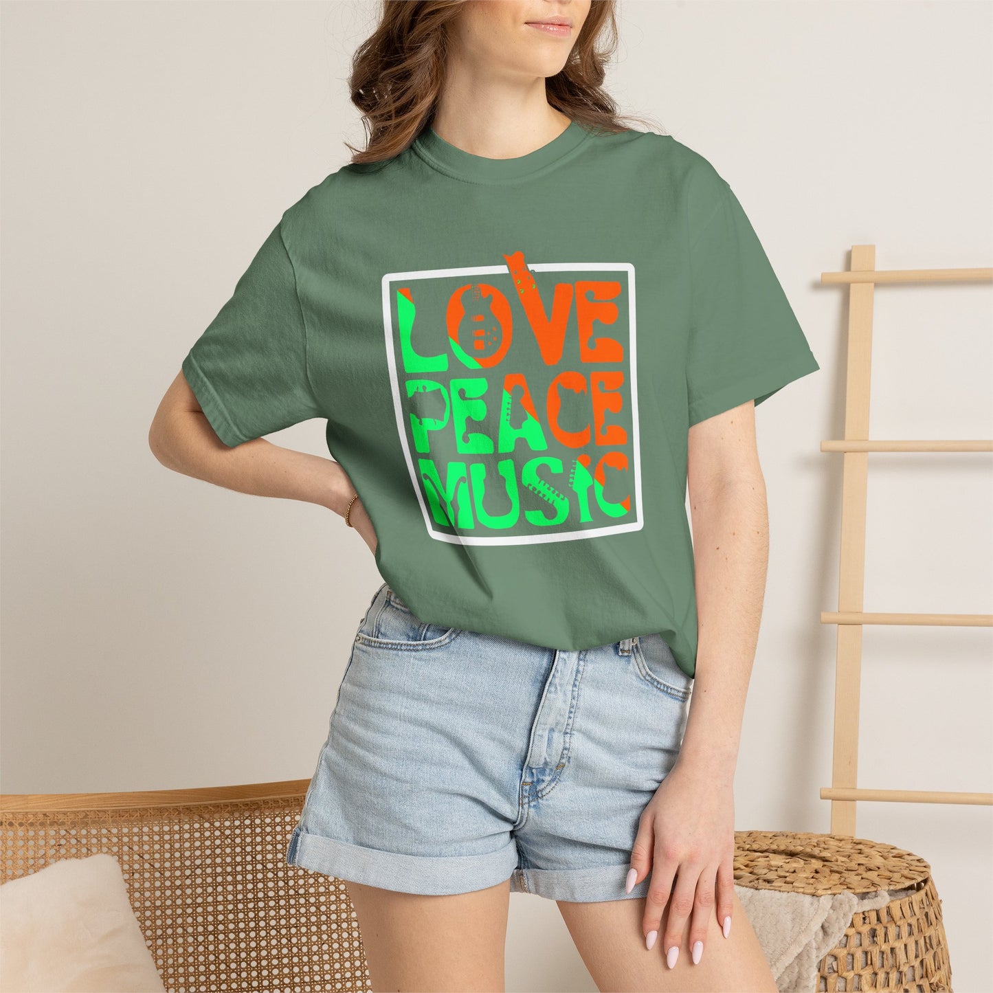Music Graphic Design Unisex Cotton T-shirt 059