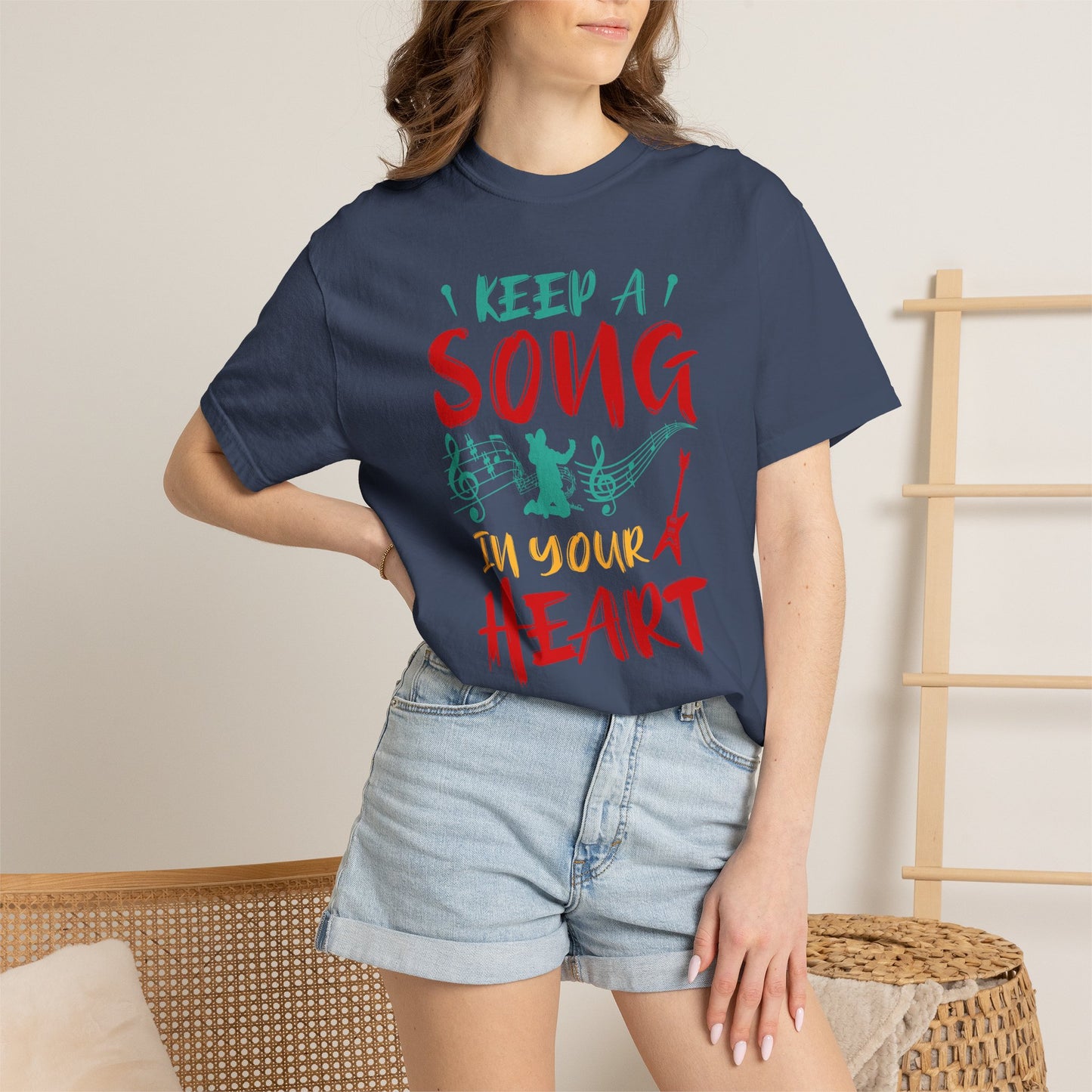 Music Graphic Design Unisex Cotton T-shirt 037