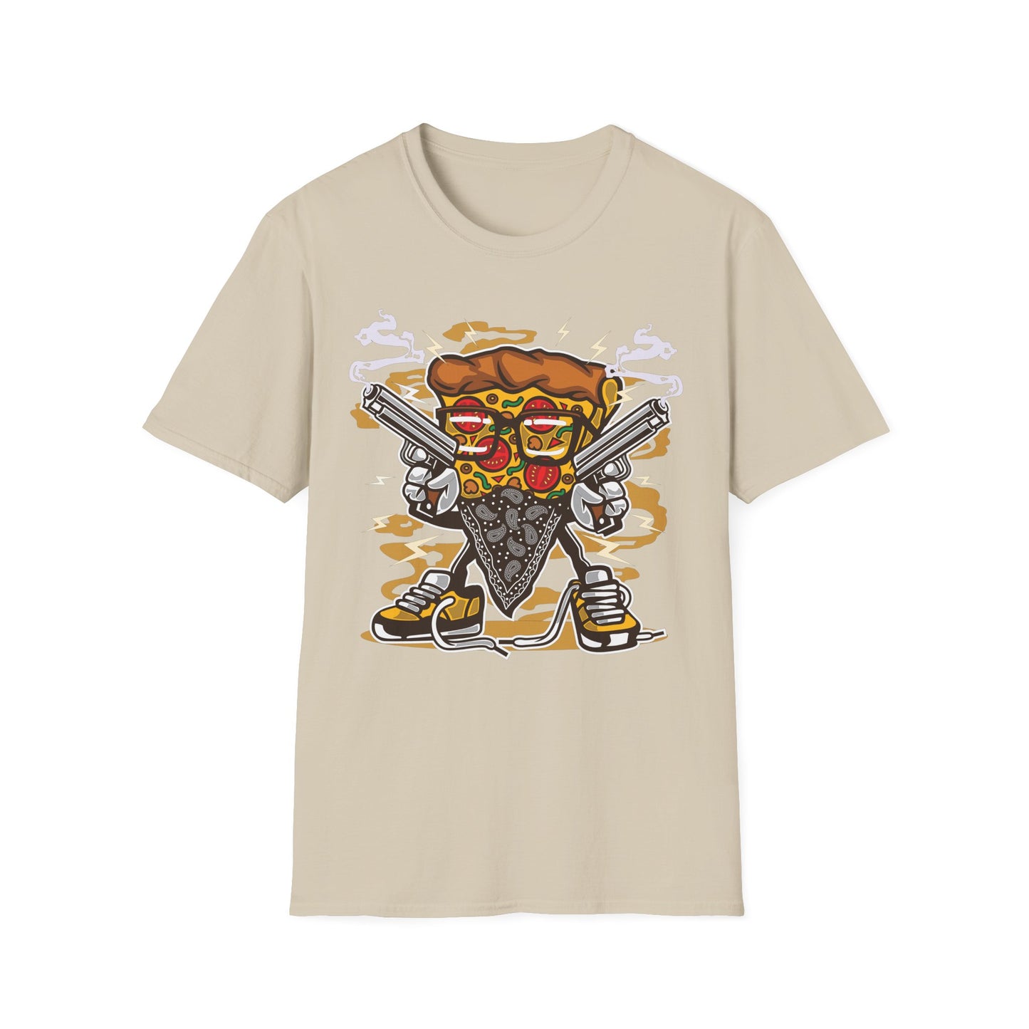 Cartoon Animation Tee Shirt Unisex Funny Graphic Gildan Softstyle 64000 Cotton Tee