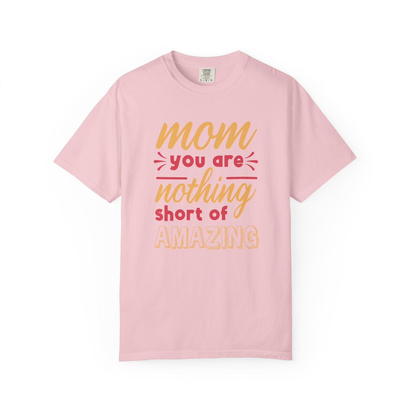 Mom T-shirt Mother's Day Mama Tee Unisex Comfort Colors Garment-Dyed Cotton h21