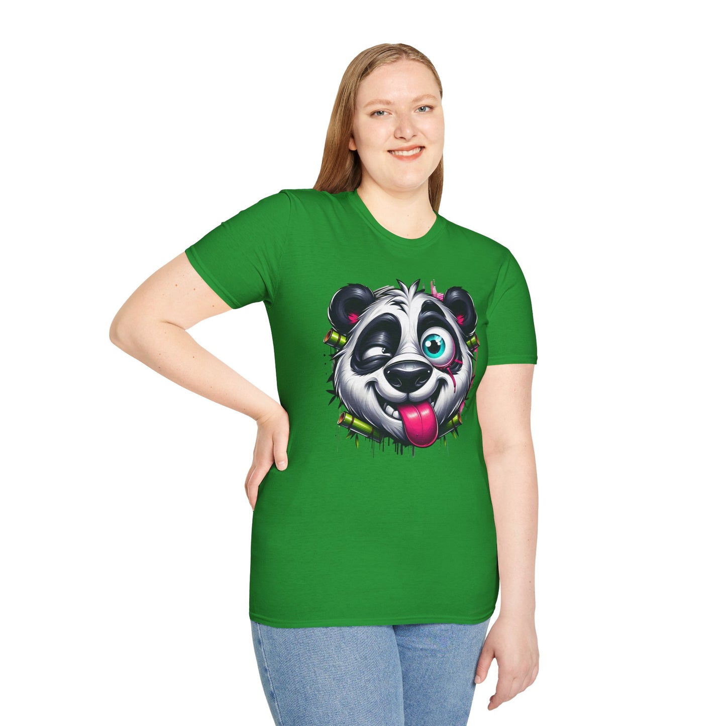 Animals Tees, Funny Animals Shirt, T Shirts with Funny Animals, T-Shirt with Panda, Panda Tees