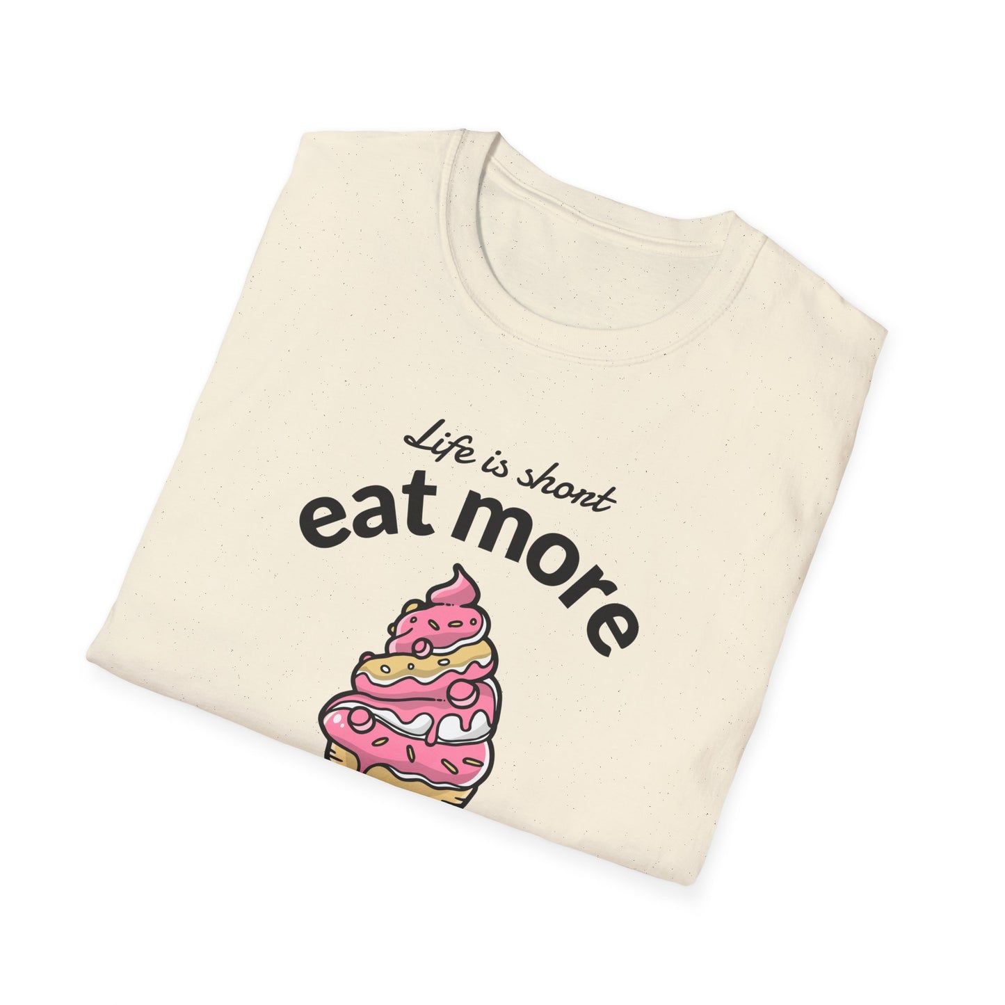Food Tees, Funny Food T Shirts, Funny T Shirts, Shirt with Food, Junk Food Tees, Shirt with Ice Cream, Ice Cream T-Shirt