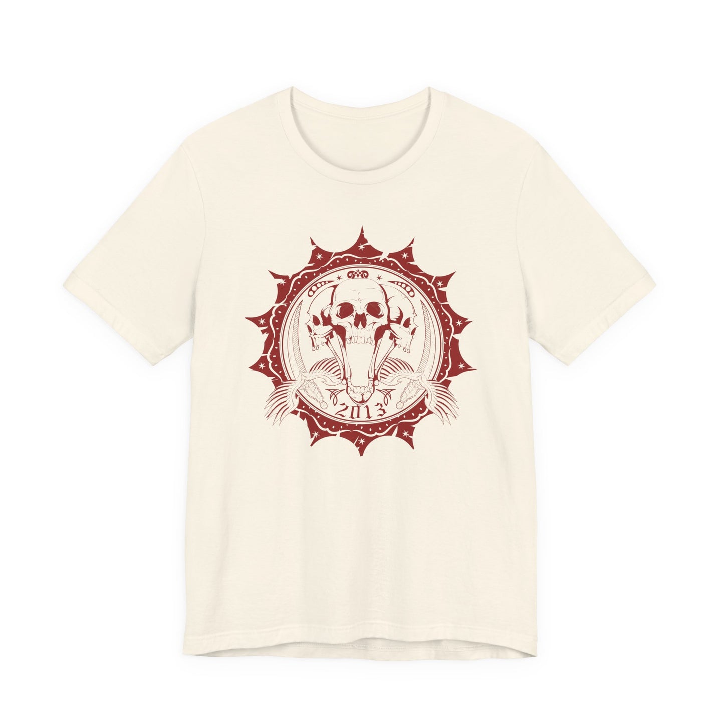 Skull Elephant Mandala Tee Boho Skull Graphic Shirt Art-51