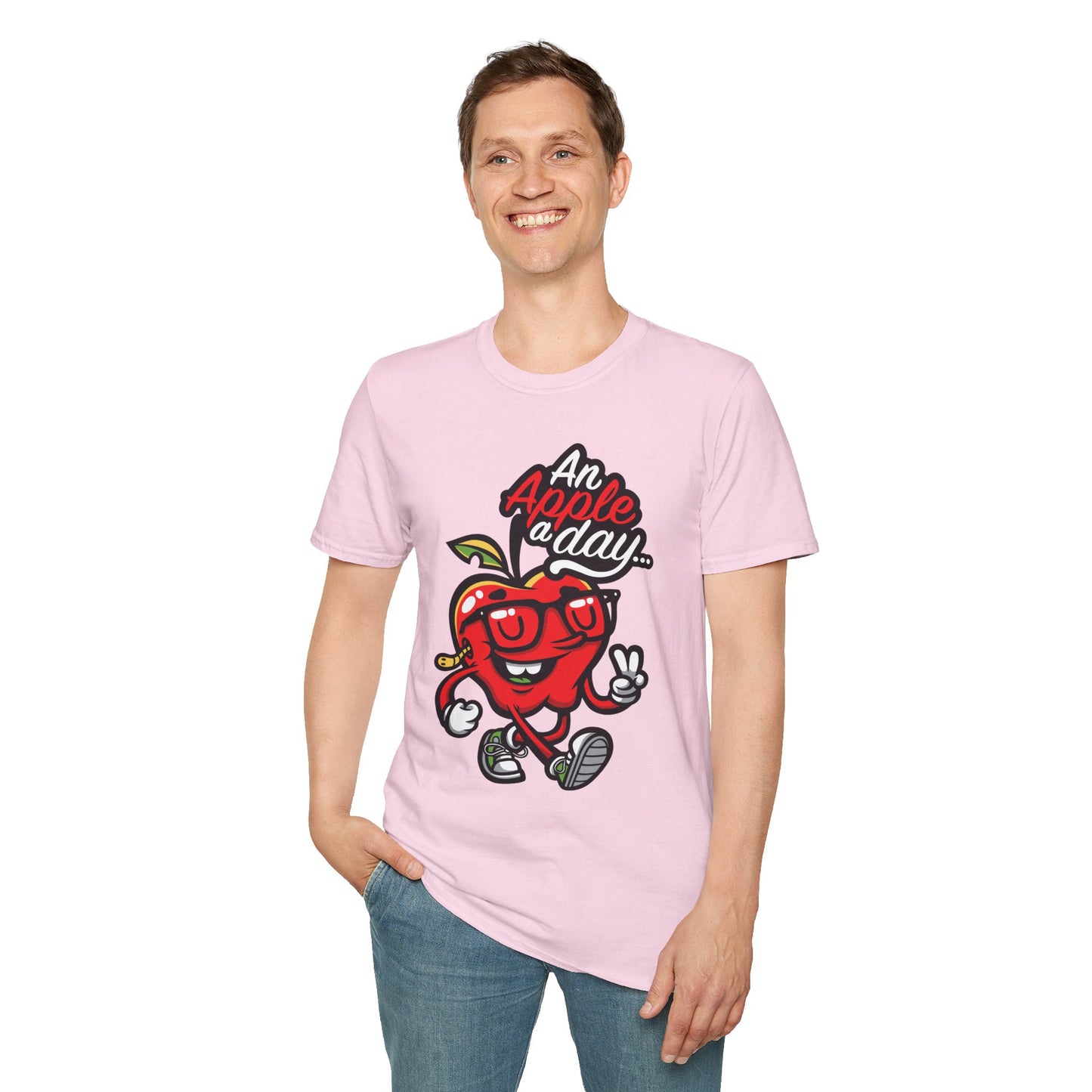 Cartoon T Shirt Animation Tee Funny Tee Unisex Softstyle Cotton Shirt Gildan Softstyle 64000