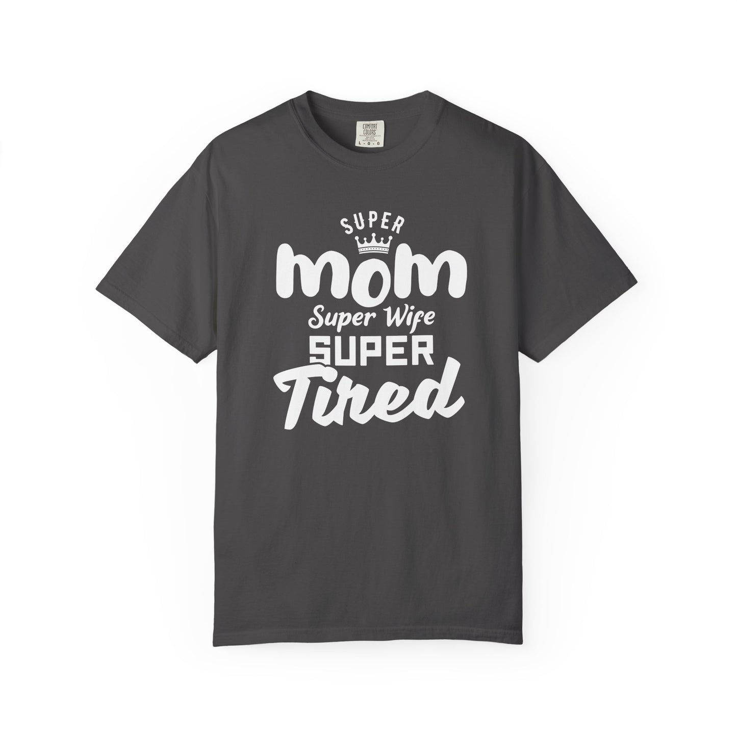 Mom T-shirt Mother's Day Mama Tee Unisex Comfort Colors Garment-Dyed Cotton h45