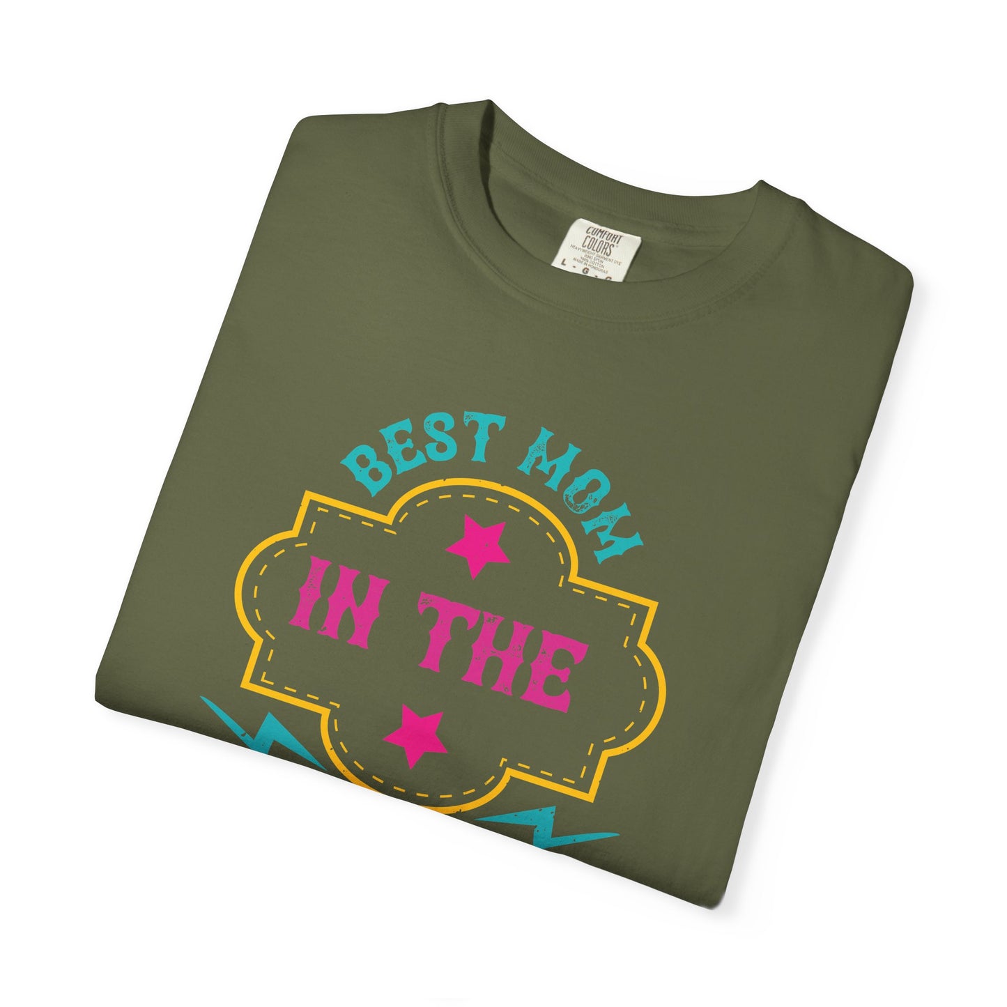 Mom T-shirt Mother Day Mama Tee Unisex Comfort Colors Garment-Dyed Cotton h65