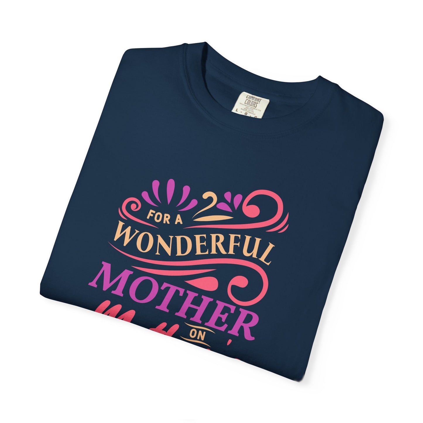 Mom T-shirt Mother's Day Mama Tee Unisex Comfort Colors Garment-Dyed Cotton h18
