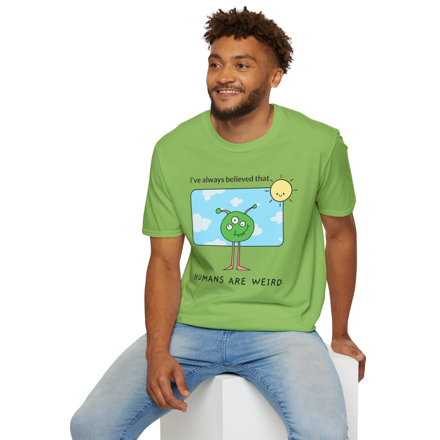 Funny T Shirts, UFO Tees, Funny Aliens Shirt - 26