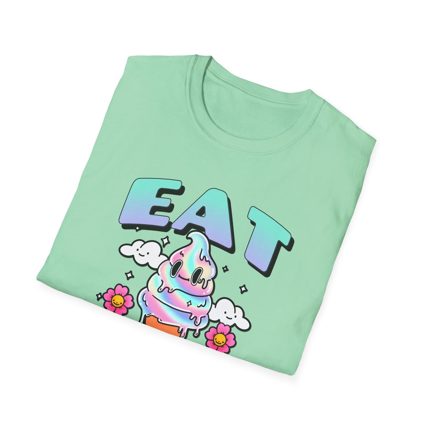 Food Tees, Funny Food T Shirts, Funny T Shirts, Shirt with Food, Junk Food Tees, Shirt with Ice Cream, Ice Cream T-Shirt