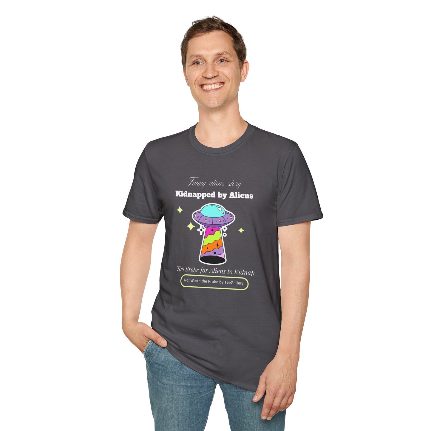 Funny T Shirts, UFO Tees, Funny Aliens Shirt - 33