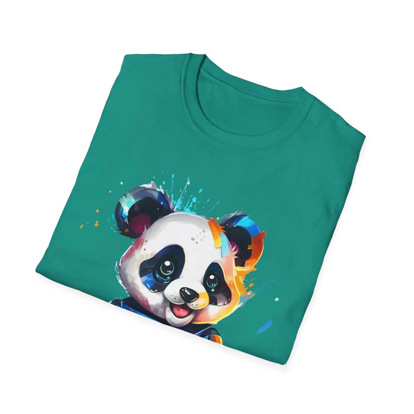 Animals Tees, Funny Animals Shirt, T Shirts with Funny Animals, T-Shirt with Panda, Panda Tees