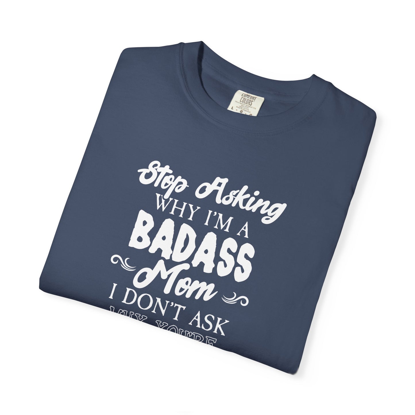 Mom T-shirt Mother's Day Mama Tee Unisex Comfort Colors Garment-Dyed Cotton h39