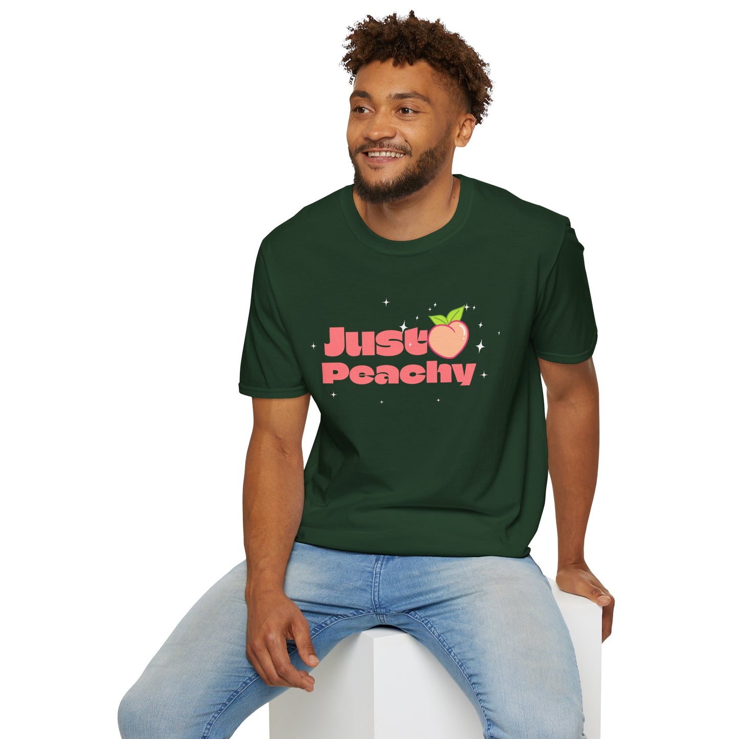 Food Tees, Funny Food T Shirts, Funny T Shirts, Shirt with Fruits, Shirt with Peach